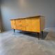 Meuble TV bas vintage en bois / lowboard / buffet bas