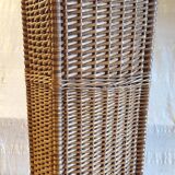 Wicker bread bin - mid-20th century