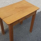 Wooden farm table
