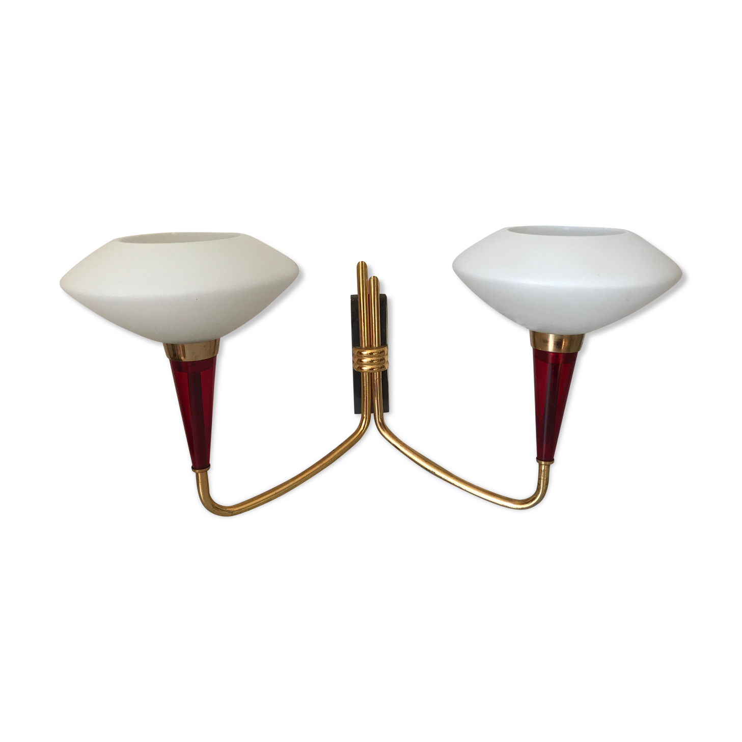 Vintage opaline sconce