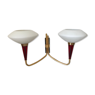 Vintage opaline sconce