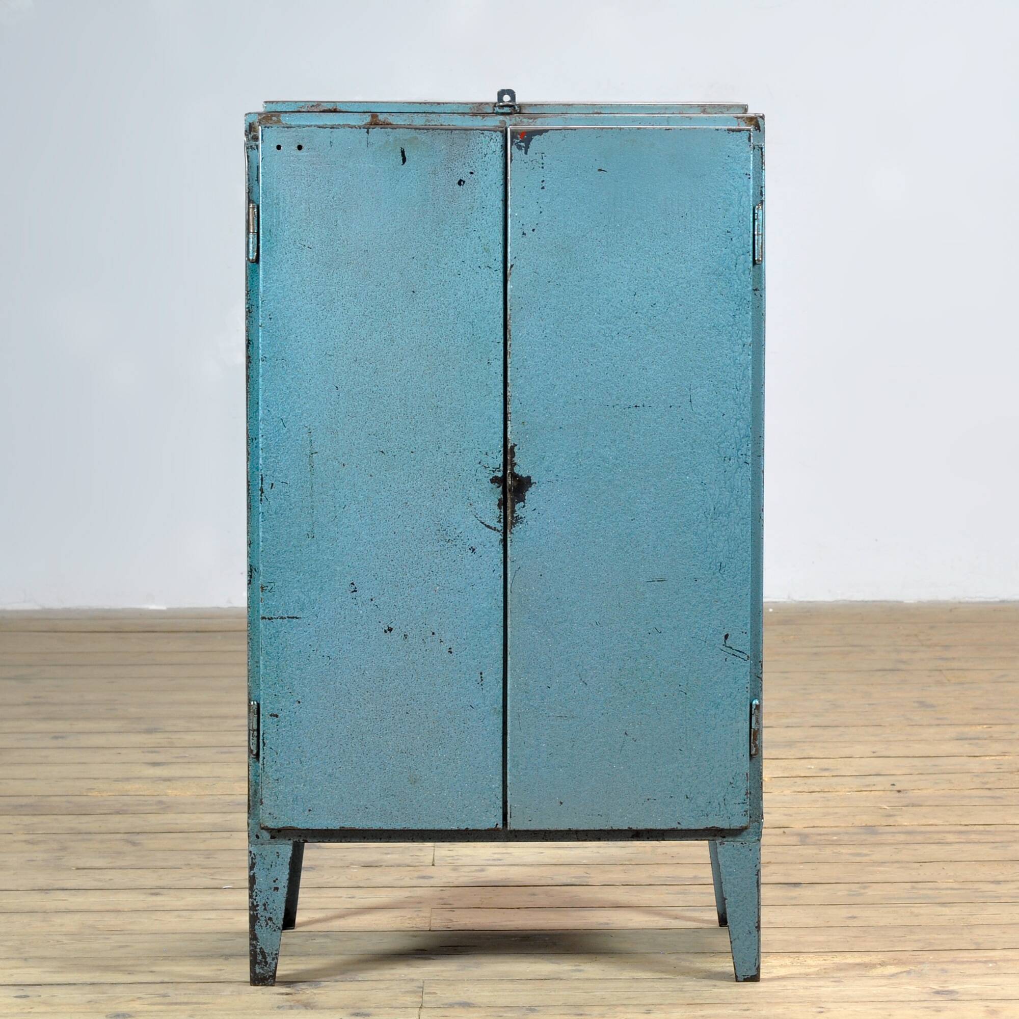 Iron industrial cabinet, 1970s