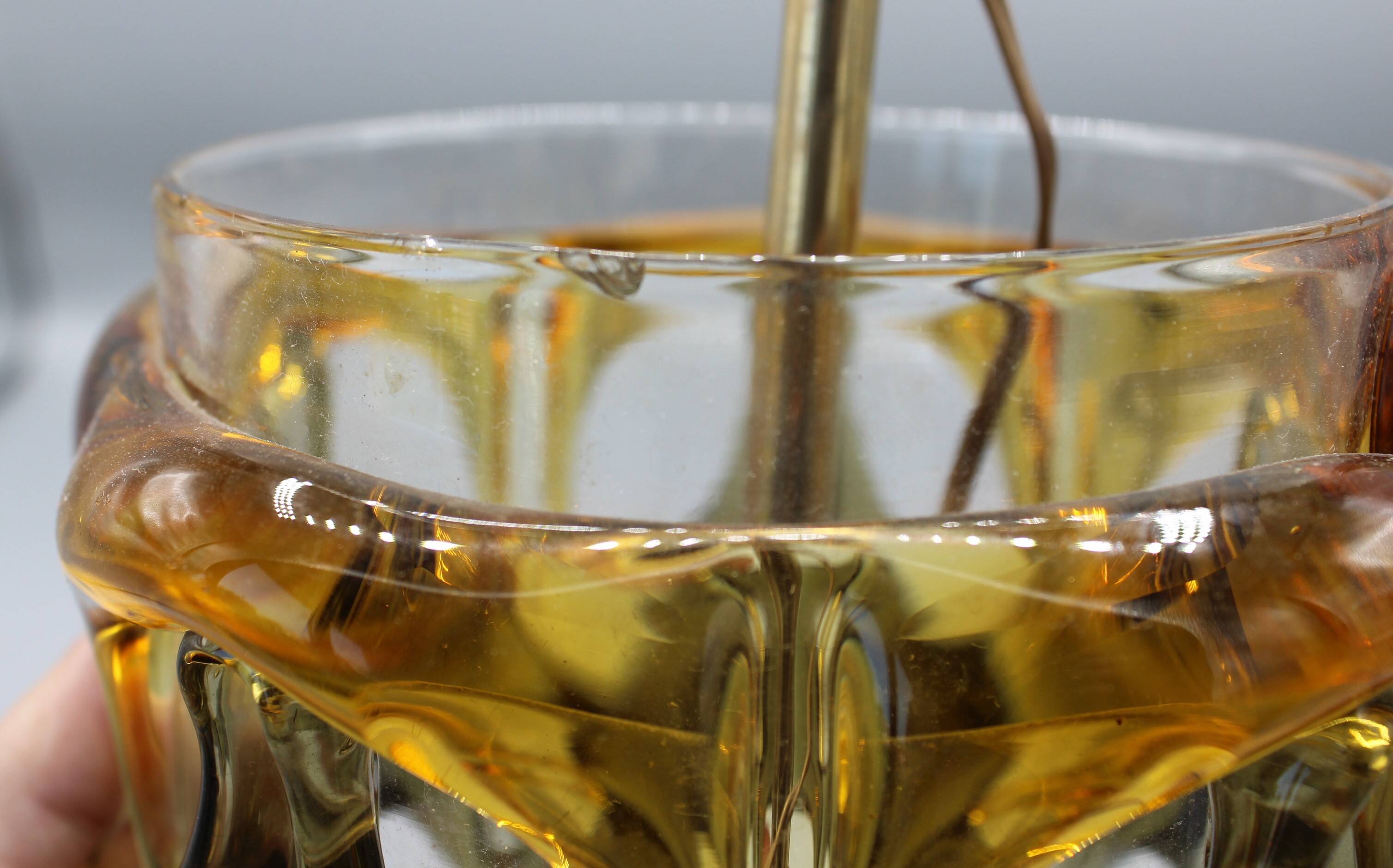 VINTAGE 70s MURANO CHANDELIER - CARLO NASON - MAZZEGA