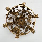 Wrought iron chandelier from Italy, 1960s