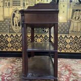 Console - Mahogany serving table from the Napoleon III period