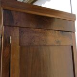 Art deco wardrobe three walnut doors