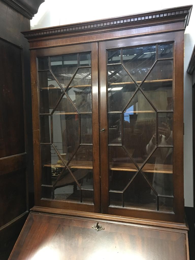 Vintage mahogany secretary