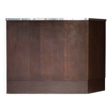 Vintage wooden bar counter