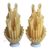 Pair Georgia Jacob table lamps