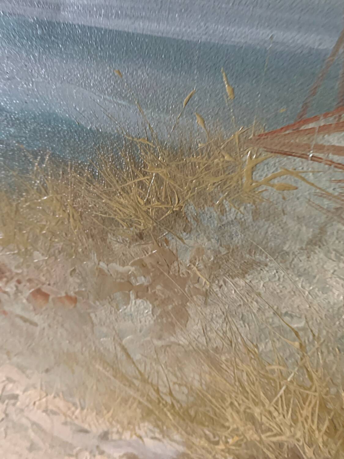 Oil painting on canvas signed Karl Newman