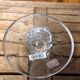 Old pair of cristal d'arques candle holders vintage crystal
