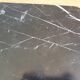 Black and white marble centerpiece top