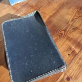 Set of 3 old cardboard suitcases