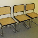 Set of 3 chairs B32 by Marcel Breuer