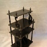 Music time blackened wooden locker Napoleon III