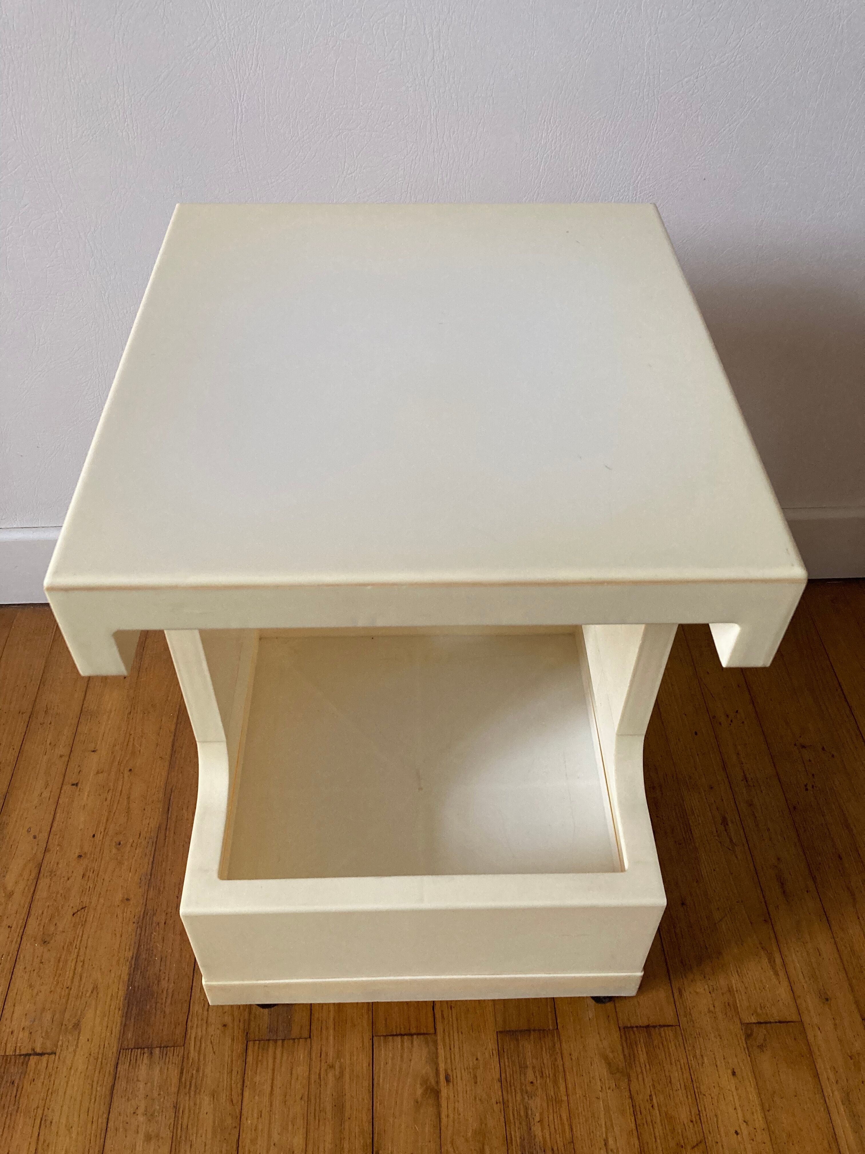 Vintage rolling table