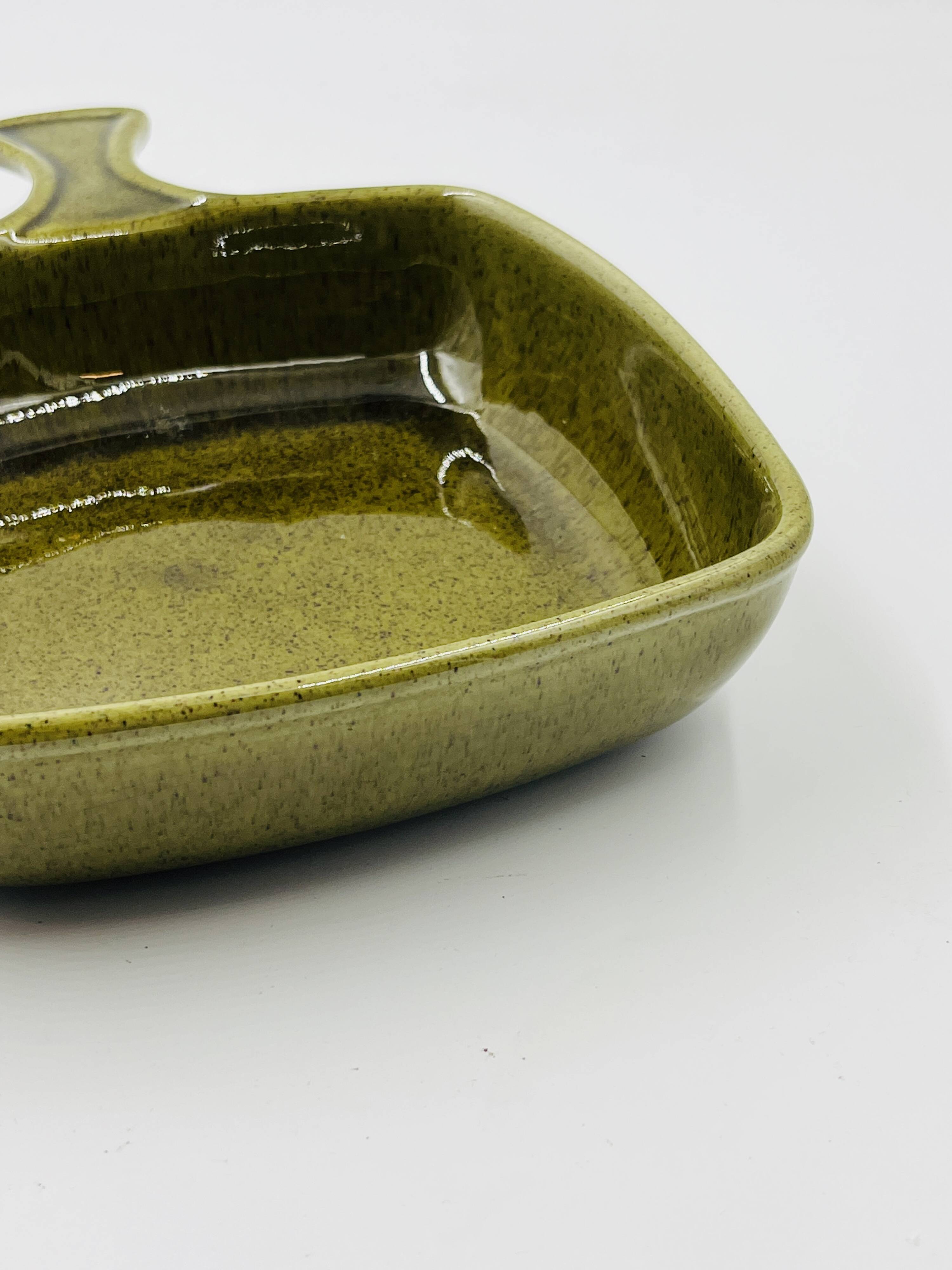 Handle Dish Stoneware Decor Hälsingborg Bengt Johansson 70s