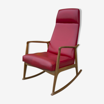 Scandinavian rocking chair 1960