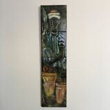 Ceramic decorative panel