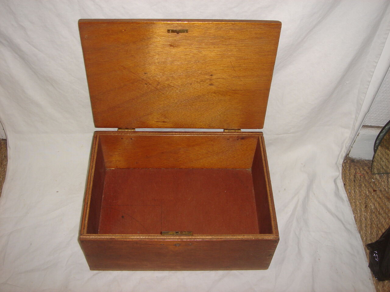 wooden box, secret box