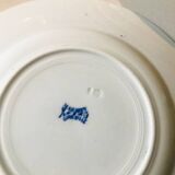 Set of 8 Luneville Mazarin plates
