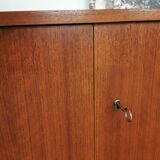 Sideboard teak and Scandinavian walnut