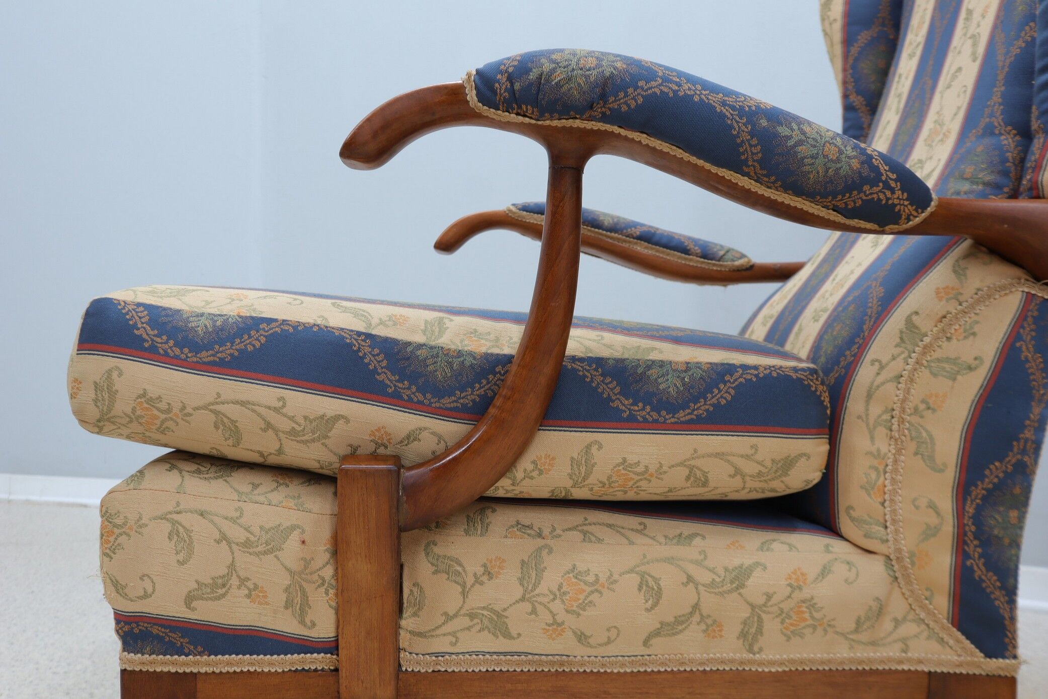 Mid century high back armchairs FRAMAR 1950s