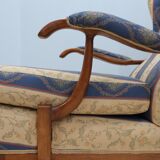 Mid century high back armchairs FRAMAR 1950s