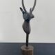 Stylized bovine trophy