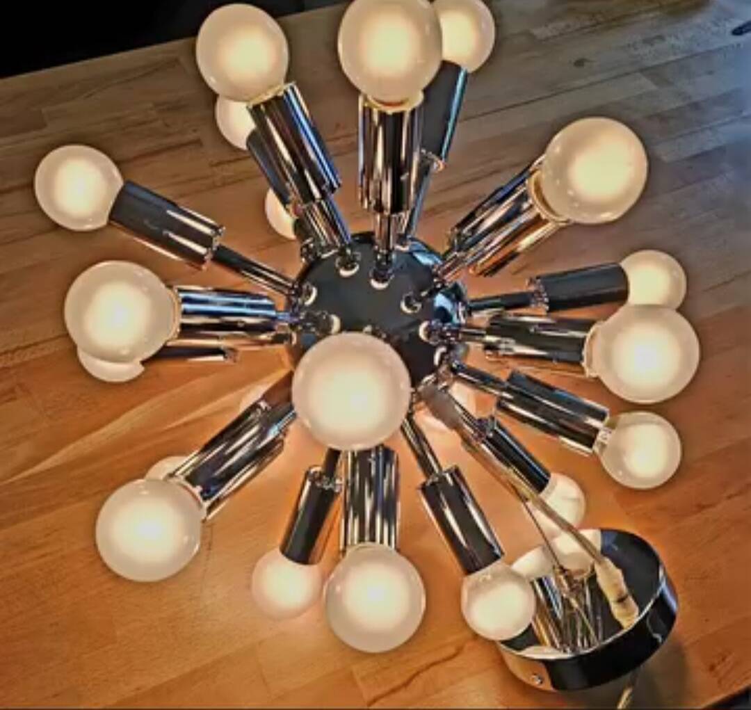 Sputnik atomic suspension with 24 arms