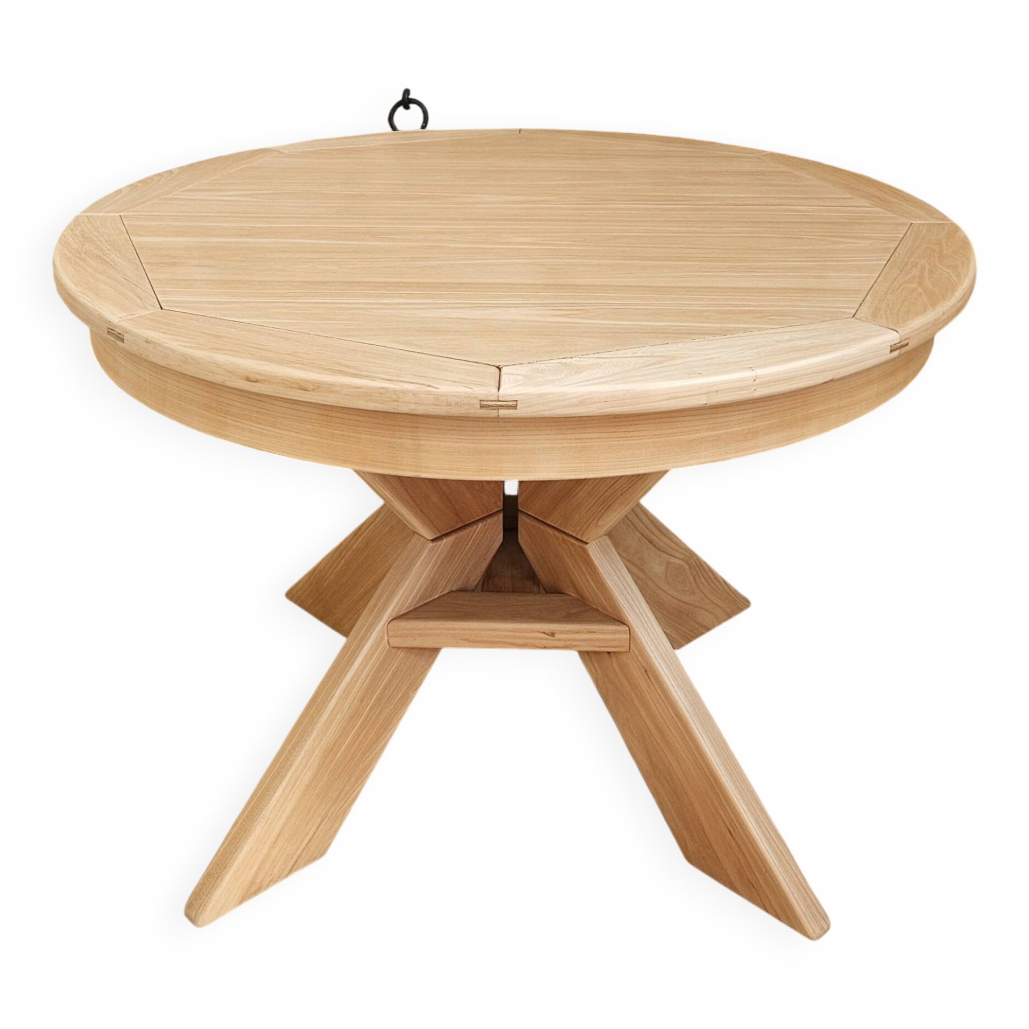 Table ronde orme style Pierre Chapo