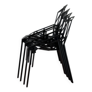 Série de 4 chaises chair