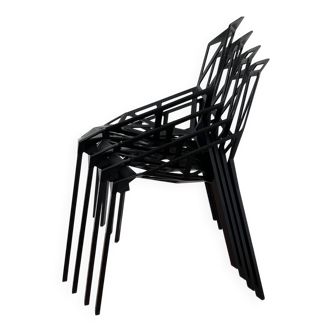 Set of 4 Chair One chairs by Magis