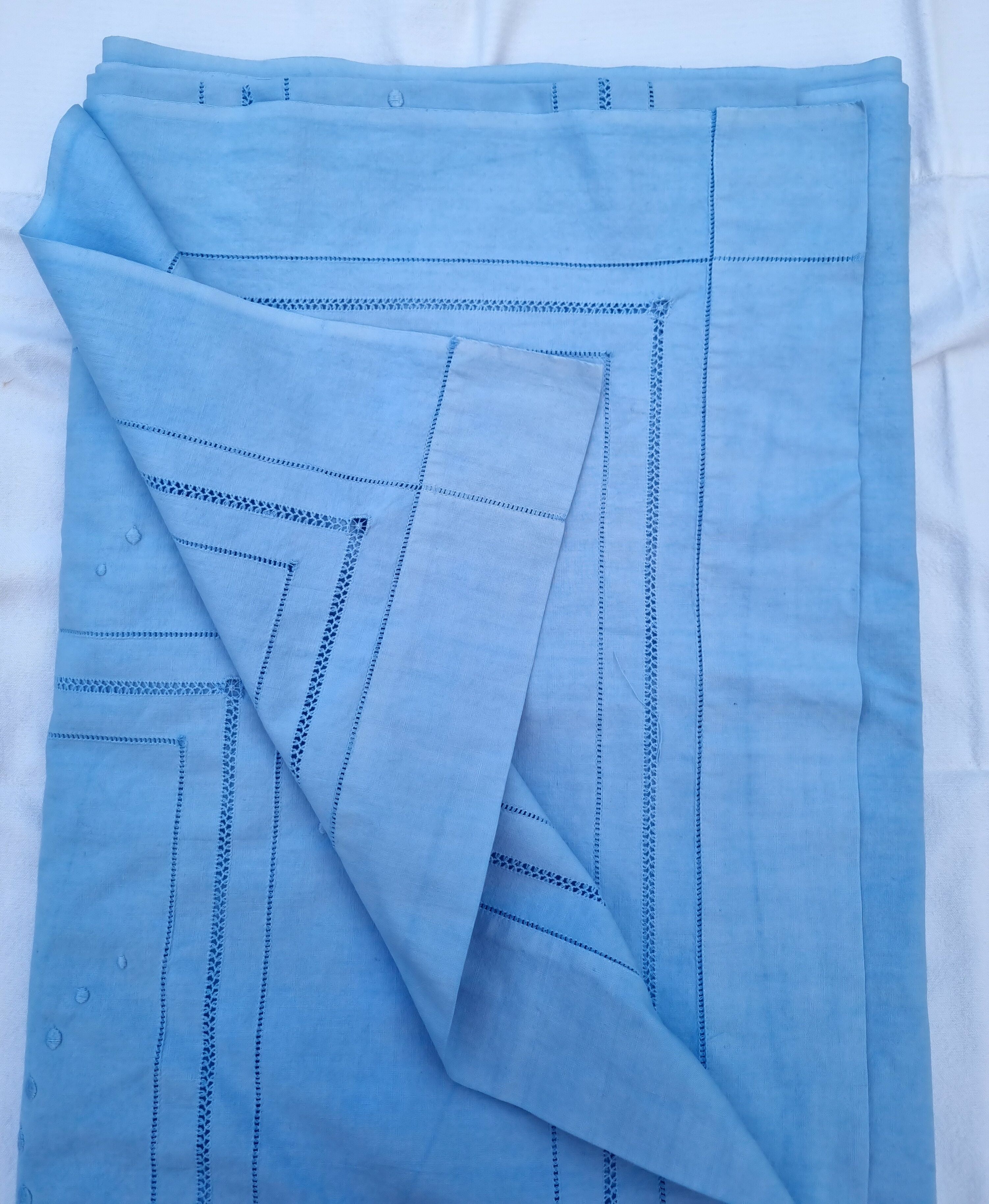 Drap bleu ciel