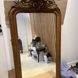 Miroir ancien en bois