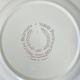 Earthenware plate with botanical decoration, Earthenware of Haute Provence
