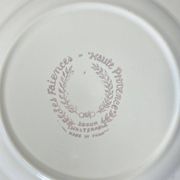 Earthenware plate with botanical decoration, Earthenware of Haute Provence