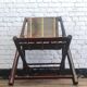 Transat en bambou vintage artisanal
