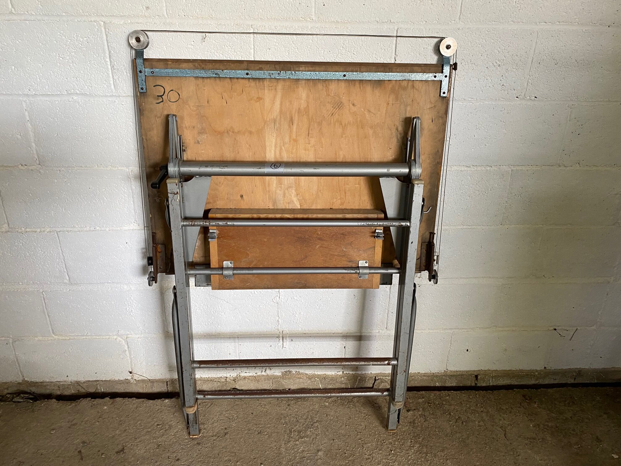 Architect drawing table 50s