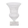 Medici-shaped crystal vase, twentieth century