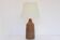 Mid-century modern Scandinavian pottery table lamp by Anagrius, 1970s