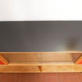 Habs WK MÖBEL wooden bookcase, 1950 s