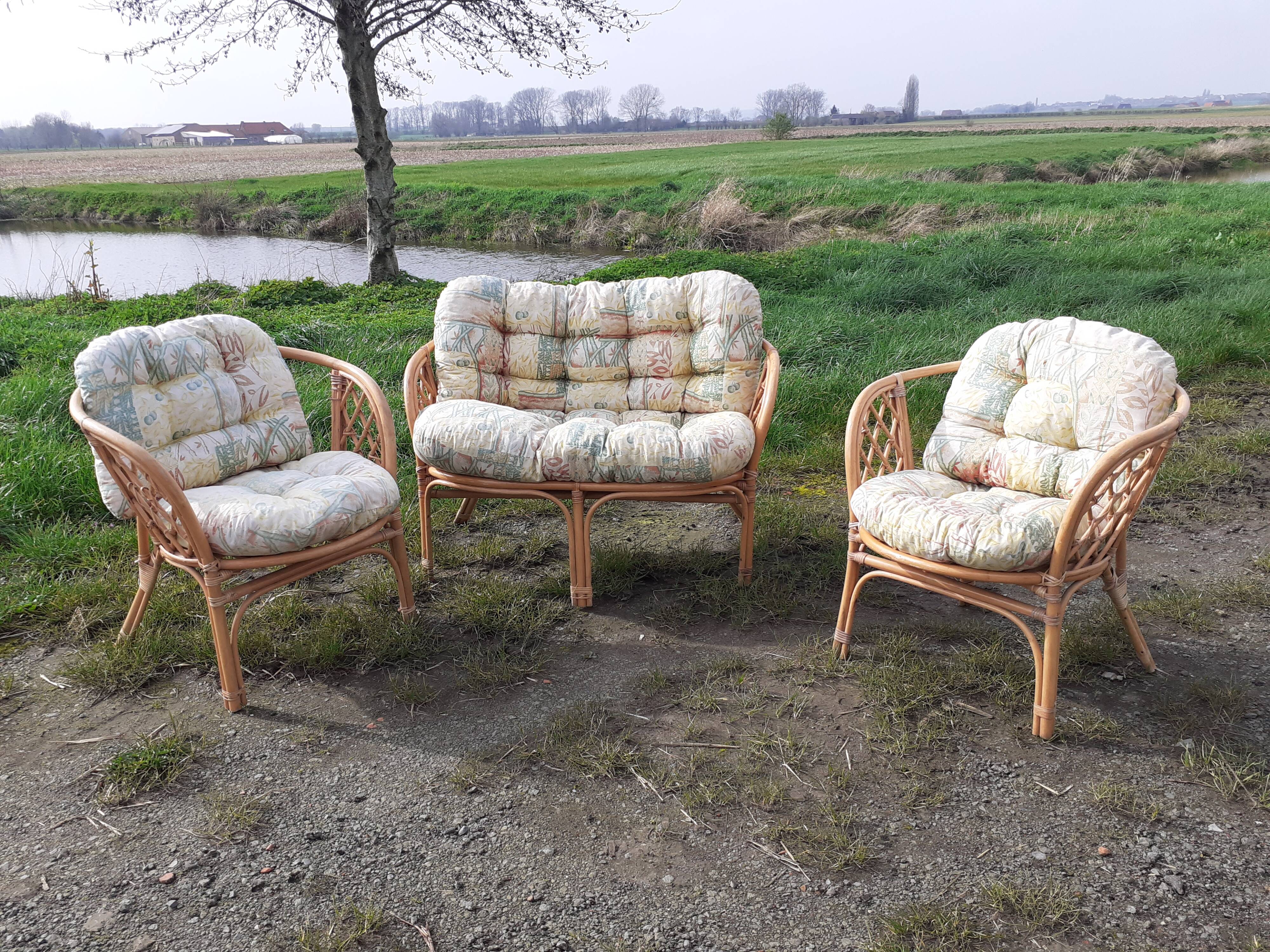 Old garden furniture