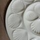Large antique oyster platter