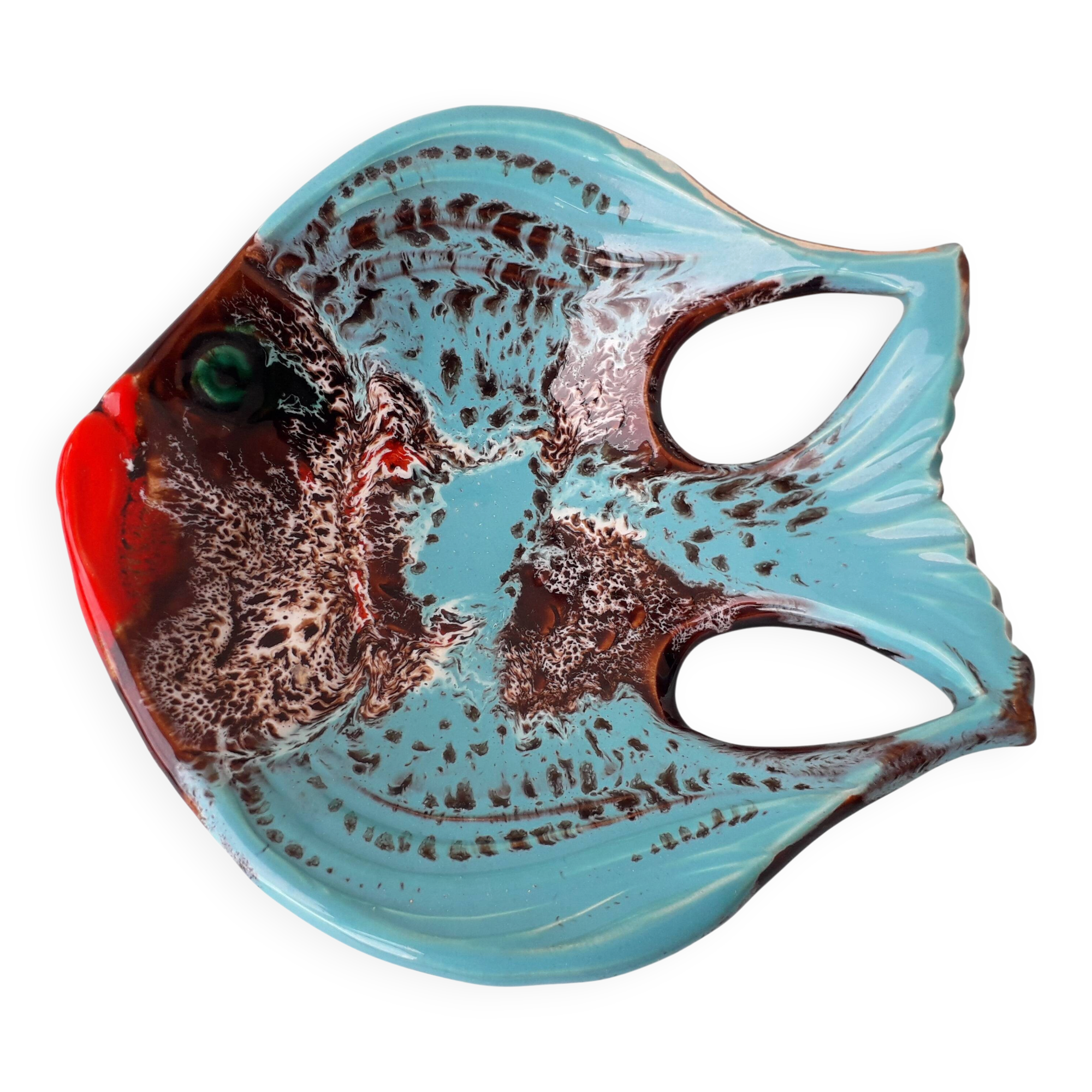 Vide poche poisson en céramique