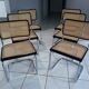 Suite de 6 chaises Cesca B32 par Marcel Breuer vintage année 1992