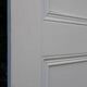 Communication door h216.5x87cm old paneled, molded