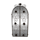 Miroir art déco en forme d'arche 48x100cm