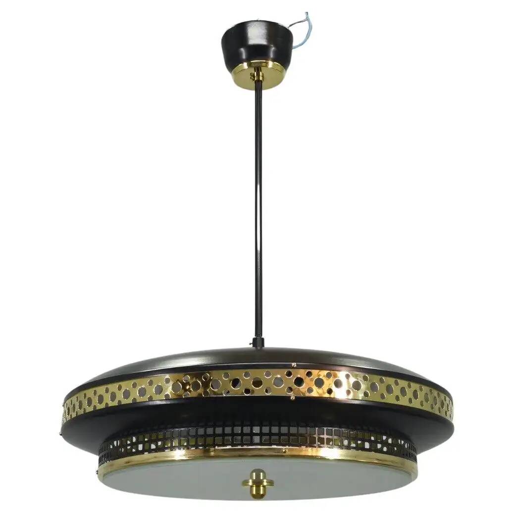 UFO Chandelier by Ludib Bratislava, 1960s