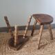 Tabourets en bois